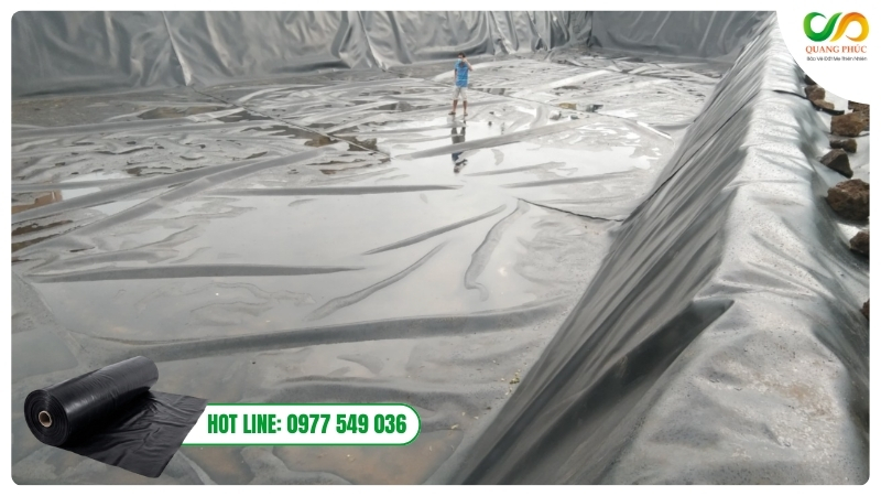 Màng chống thấm HDPE trở thành vật liệu chuẩn trong các dự án môi trường hiện đại