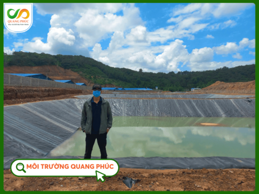 Môi trường Quang Phúc cung cấp màng HDPE chống thấm uy tín