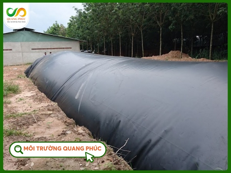 Cấu tạo hầm biogas HDPE