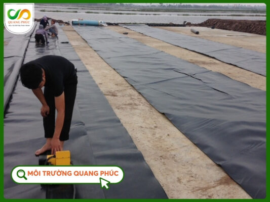 Màng chống thấm HDPE GSE quy trình lắp đặt