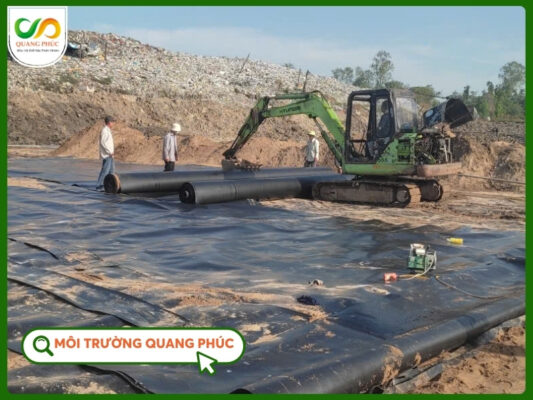 Màng HDPE bãi rác tổng quan