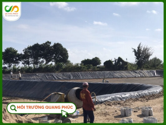 Quy trình thi công màng HDPE