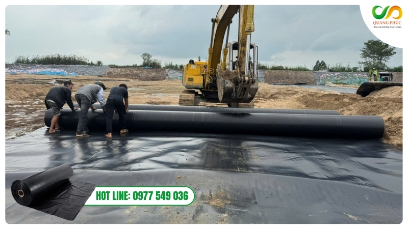 Quang Phúc - đơn vị chuyên sâu về thi công màng HDPE
